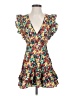 Shein Tropical Red Cocktail Dress Size XS - photo 1