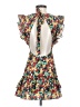 Shein Tropical Red Cocktail Dress Size XS - photo 2