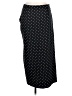 Something Navy Polka Dots Black Casual Skirt Size M - photo 2