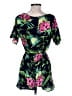 Unbranded Tropical Black Romper Size M - photo 2