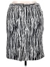 Worthington Graphic Silver Casual Skirt Size 14 - photo 2