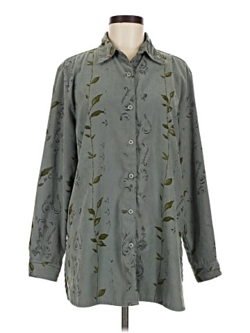 Lemon Grass Long Sleeve Blouse (view 1)
