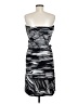Veronica M. Graphic Gray Casual Dress Size M - photo 2