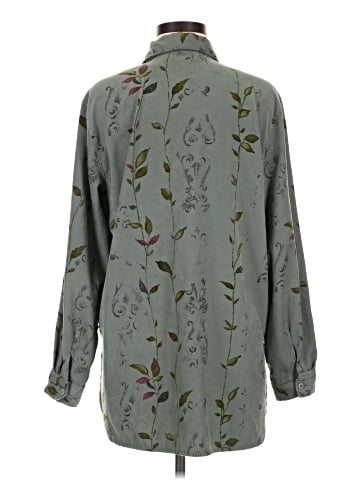 Lemon Grass Long Sleeve Blouse (view 2)