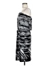 Veronica M. Graphic Gray Casual Dress Size M - photo 5