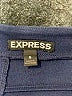 Express Solid Blue Casual Skirt Size 6 - photo 4