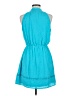Maison Jules 100% Polyester Solid Teal Casual Dress Size M - photo 2