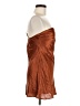 BEIGE BOTANY 100% Polyester Metallic Brown Cocktail Dress Size M - photo 4