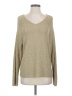 Mod Ref 100% Acrylic Metallic Tan Pullover Sweater Size S - photo 1