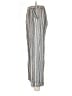 Lola P. 100% Rayon Stripes Silver Casual Pants Size S - photo 5
