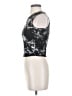 Just Polly Silver Sleeveless T-Shirt Size S - photo 5