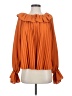 Kernel Cosmos Orange Long Sleeve Blouse Size S - photo 1