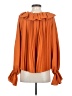 Kernel Cosmos Orange Long Sleeve Blouse Size S - photo 2