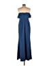 Aidan Mattox Blue Cocktail Dress Size 12 - photo 2