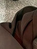 Ecru Solid Black Formal Skirt Size 4 - photo 4