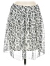 Max Studio 100% Polyester Print Silver Casual Skirt Size 6 - photo 1