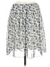 Max Studio 100% Polyester Print Silver Casual Skirt Size 6 - photo 2