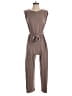 Max Studio Solid Brown Jumpsuit Size XS - photo 1