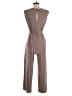 Max Studio Solid Brown Jumpsuit Size XS - photo 2