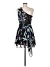 Marciano Graphic Black Cocktail Dress Size 6 - photo 2