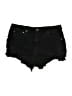 Almost Famous Stars Black Denim Shorts Size 11 - photo 1