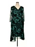 Connected Apparel Green Cocktail Dress Size 18 - photo 1