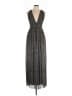 Lulus Metallic Gray Cocktail Dress Size S - photo 1