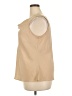 Denim 24/7 100% Polyester Tan Sleeveless Blouse Size 18 - photo 5
