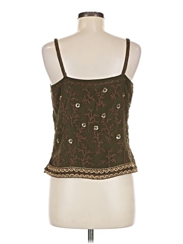 Compagnie Internationale Express Sleeveless Silk Top (view 2)
