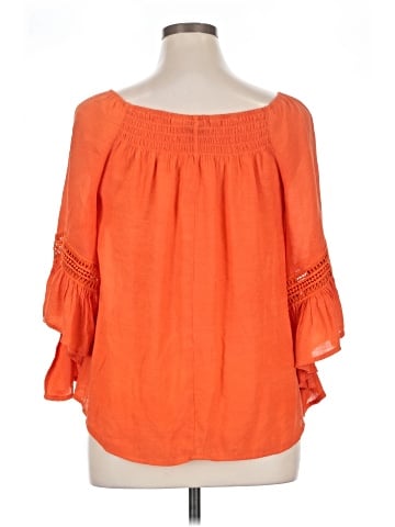Unique Spectrum 3/4 Sleeve Blouse (view 2)