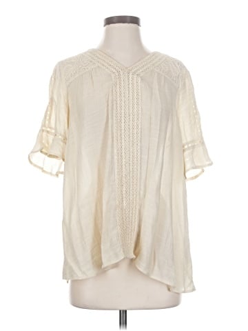 Style&Co Short Sleeve Blouse (view 1)
