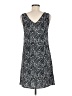 Nomadic Traders 100% Rayon Graphic Black Casual Dress Size M - photo 2