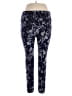 Lyssé Print Blue Active Pants Size XL - photo 1