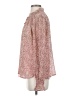 Ann Taylor LOFT 100% Polyester Pink Long Sleeve Blouse Size S - photo 5