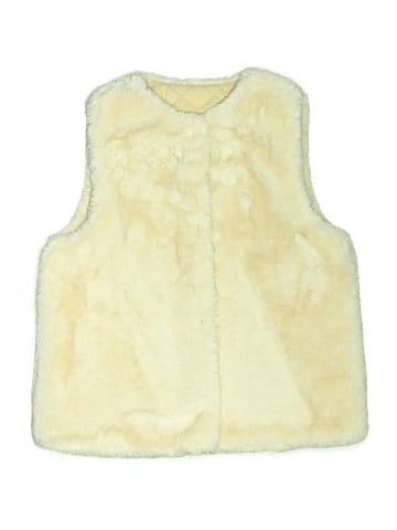 Zara Faux Fur Vest (view 1)