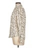 Forever 21 Animal Print Ivory Long Sleeve Blouse Size L - photo 5