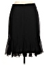 JS Collections 100% Polyester Solid Black Formal Skirt Size 8 - photo 2