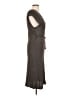 Gap Polka Dots Gray Casual Dress Size L - photo 4