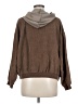 Shein Solid Brown Jacket Size 6 - photo 2