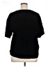 MELLODAY Black Short Sleeve Top Size XL - photo 2