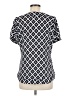 41Hawthorn 100% Polyester Blue Short Sleeve Blouse Size M - photo 2