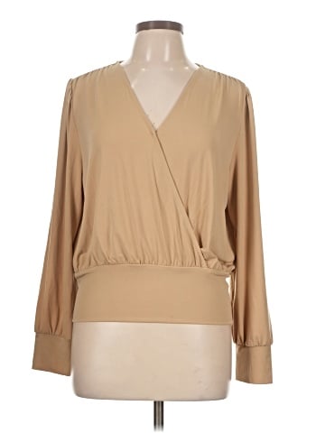 Ann Taylor Long Sleeve Blouse (view 1)