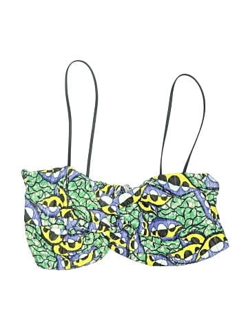 Zara W&B Collection Swimsuit Top (view 1)