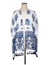 Xhilaration 100% Polyester Blue Kimono Size XL - XXL - photo 1