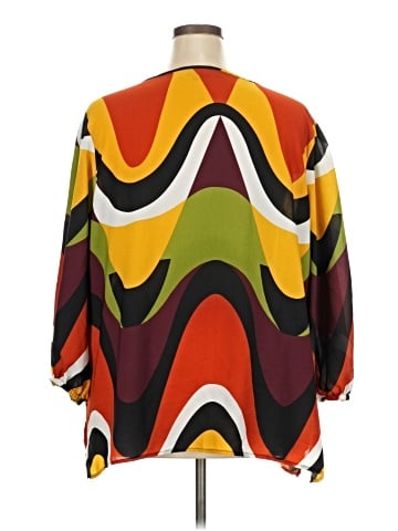 Ashley Stewart 3/4 Sleeve Blouse (view 2)