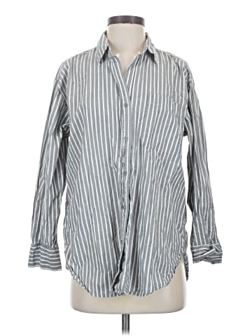Banana Republic Factory Store Long Sleeve Button-Down Shirt (view 1)