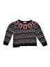 Hanna Andersson Chevron-herringbone Black Pullover Sweater Size 110 cm / US 5-6 - photo 1