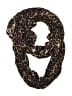Express 100% Rayon Animal Print Brown Scarf One size - photo 1