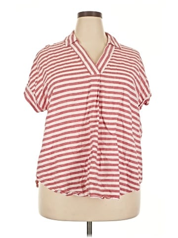 Liz Claiborne Short Sleeve Blouse (view 1)