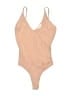 Whimsy + Row 100% Recycled Cotton Tan Bodysuit Size XS - photo 1